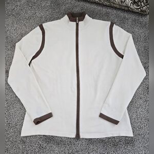 Nike Golf women full zip sweater. Size Large. Good preowned condition.